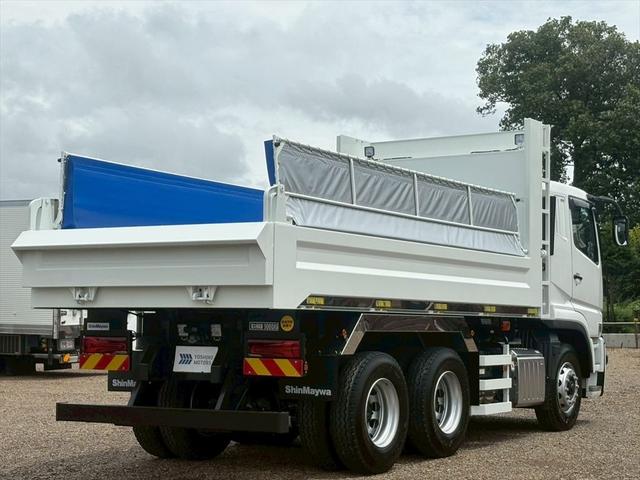 スーパーグレート ダンプ　未使用　プロライン　自動シート　新明和ＤＲＳ１１ー００１０Ｓ　シフトパイロット　３９４ｐｓ　積載９ｔ（6枚目）