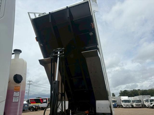 スーパーグレート ダンプ　未使用　プロライン　自動シート　新明和ＤＲＳ１１ー００１０Ｓ　シフトパイロット　３９４ｐｓ　積載９ｔ（15枚目）