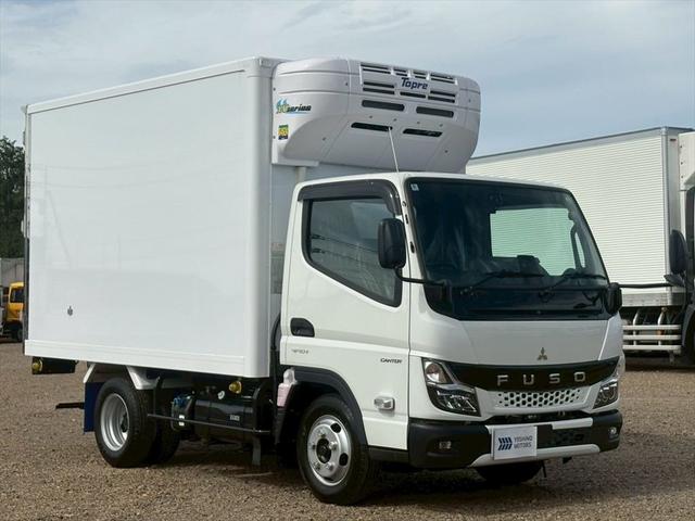 キャンター 冷蔵冷凍車　未使用　ショート　スライドＳＤ　全低床　東プレＸＶ２２ＬＯＣーＰ　ＤＵＯＮＩＣ　１３０ｐｓ　積載２ｔ（4枚目）