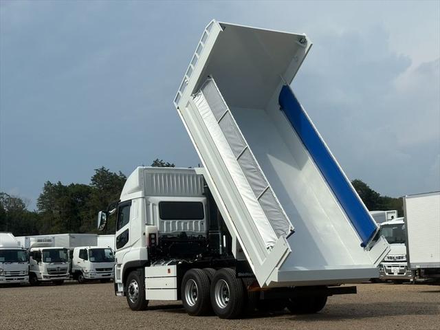 スーパーグレート ダンプ　未使用　プレミアムライン　ハイルーフ　自動シート　メッキ　新明和ＤＲＳ１１ー０２ＳＣ　シフトパイロット	３９４ｐｓ　積載８．４ｔ（13枚目）