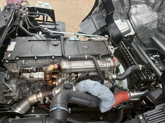 スーパーグレート ダンプ　未使用　プロライン　自動シート　新明和ＤＲＳ１１ー００１０Ｓ　シフトパイロット　３９４ｐｓ　積載９ｔ（22枚目）