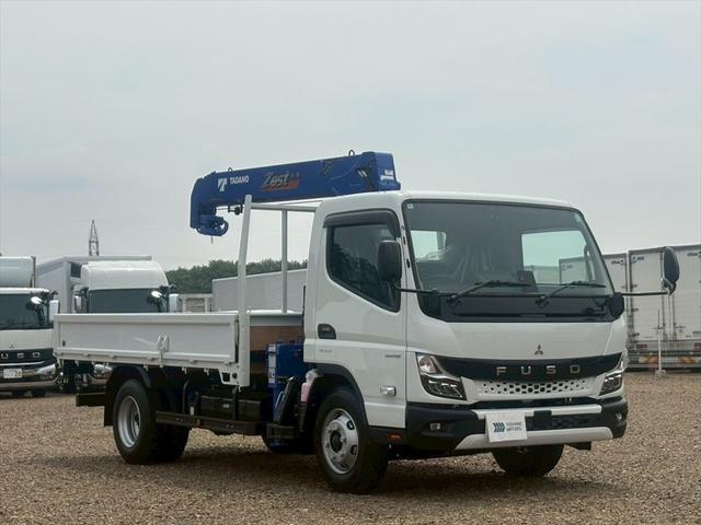 キャンター クレーン付平ボディー　未使用　ワイドロング　４段　ラジコン　パブコ　タダノＴＭーＺＸ２９４ＨＲＳＡ　５ＭＴ　１５０ｐｓ　積載３．３５ｔ（4枚目）