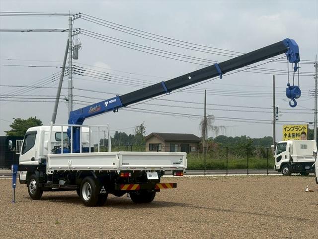 キャンター クレーン付平ボディー　未使用　ワイドロング　４段　ラジコン　パブコ　タダノＴＭーＺＸ２９４ＨＲＳＡ　５ＭＴ　１５０ｐｓ　積載３．３５ｔ（15枚目）