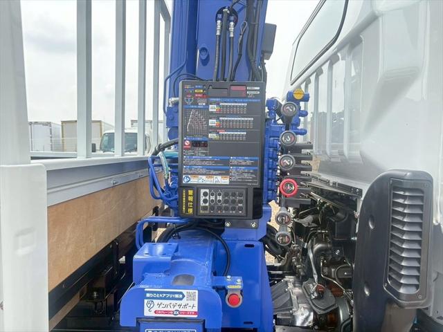 キャンター クレーン付平ボディー　未使用　ワイドロング　４段　ラジコン　パブコ　タダノＴＭーＺＸ２９４ＨＲＳＡ　５ＭＴ　１５０ｐｓ　積載３．３５ｔ（16枚目）