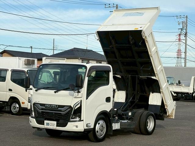 エルフトラック ダンプ 自社レンタUP 3t4ナンバー フルフラットロー 新明和DR2-0110SY iSiM 150ps 積載3t(3枚目)