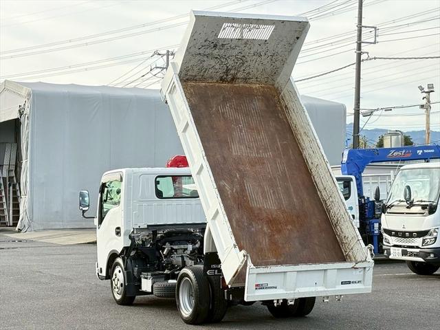 エルフトラック ダンプ 自社レンタUP 3t4ナンバー フルフラットロー 新明和DR2-0110SY iSiM 150ps 積載3t(13枚目)