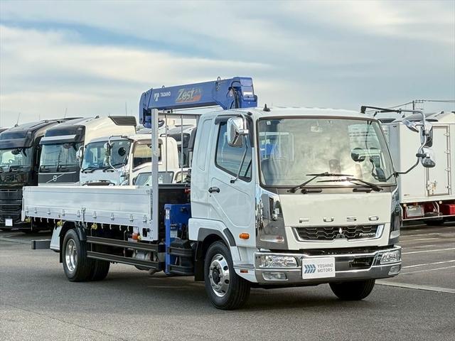 ファイター クレーン付平ボディー 自社レンタUP 増トン 4段 ラジコン トーヨー タダノTM-ZX364HRSA 6MT 240ps 積載7.5t(4枚目)