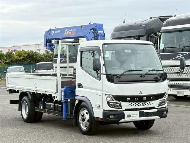 キャンター クレーン付平ボディー　標準ロング　４段　ラジコン　パブコ　タダノＴＭ－ＺＸ２９４ＨＲＳＡ　ＤＵＯＮＩＣ　１５０ｐｓ　積載３ｔ（4枚目）