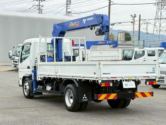 キャンター クレーン付平ボディー　標準ロング　４段　ラジコン　パブコ　タダノＴＭ－ＺＸ２９４ＨＲＳＡ　ＤＵＯＮＩＣ　１５０ｐｓ　積載３ｔ（5枚目）