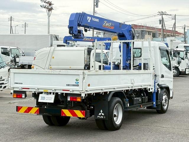 キャンター クレーン付平ボディー　標準ロング　４段　ラジコン　パブコ　タダノＴＭ－ＺＸ２９４ＨＲＳＡ　ＤＵＯＮＩＣ　１５０ｐｓ　積載３ｔ（6枚目）