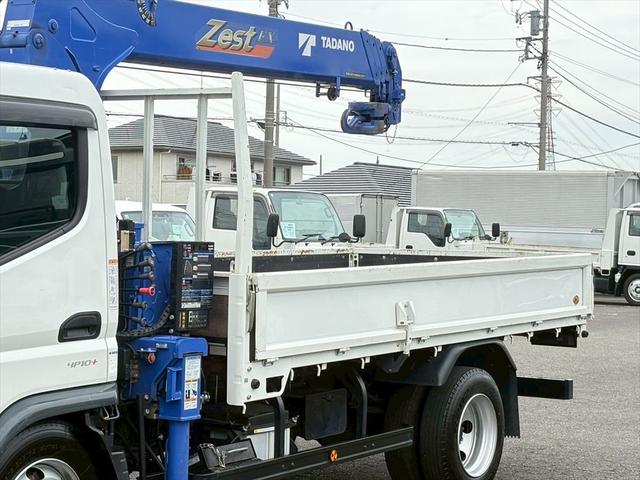 キャンター クレーン付平ボディー　標準ロング　４段　ラジコン　パブコ　タダノＴＭ－ＺＸ２９４ＨＲＳＡ　ＤＵＯＮＩＣ　１５０ｐｓ　積載３ｔ（8枚目）