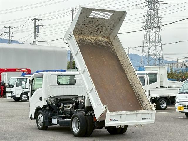 エルフトラック ダンプ 自社レンタUP ショート フルフラットロー 新明和DR2-0110SY iSiM 150ps 積載3t(13枚目)