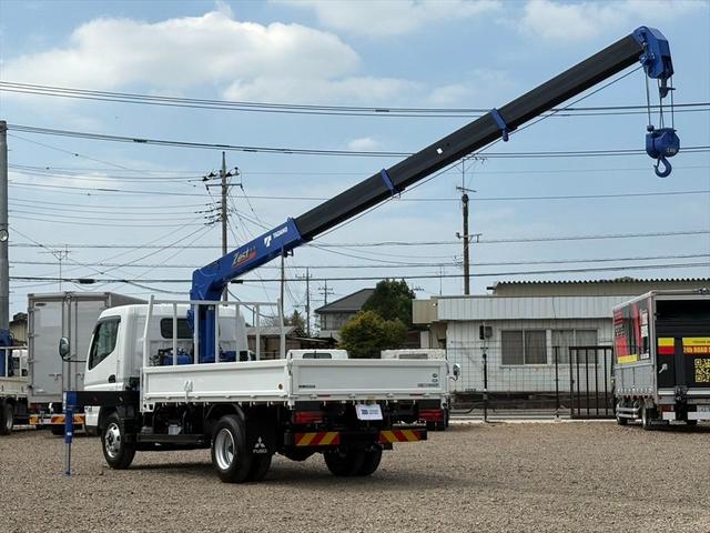 キャンター クレーン付平ボディー 未使用 ワイドロング 4段 ラジコン パブコ タダノTMーZX294HRSA 5MT 150ps 積載3t(15枚目)