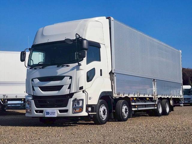 ギガ ウイングP/G ハイルーフ リアエアサス 格納ゲート 4軸低床 フルハーフDKL スムーサーG 380ps 積載13.3t(3枚目)