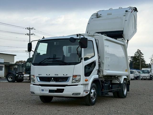 ファイター 塵芥車 プレス式 8.7立米 連続スイッチ 新明和GT084ー5734WP 6MT 170ps 積載1.8t(3枚目)