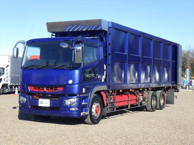 スーパーグレート チップ車 スライドデッキ 51.3立米 新明和SM12-41 シフトパイロット 394ps 積載10.1t(3枚目)