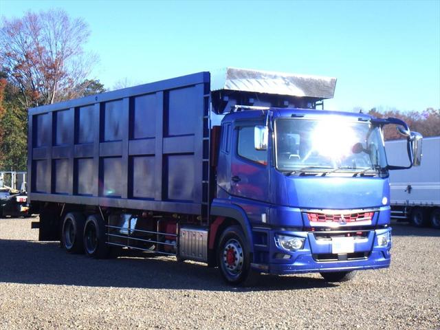 スーパーグレート チップ車 スライドデッキ 51.3立米 新明和SM12-41 シフトパイロット 394ps 積載10.1t(4枚目)