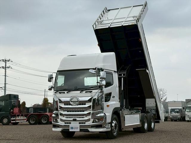 プロフィア ダンプ 未使用 ハイルーフ リターダ 自動シート 新明和DR12ー02SC 7MT 380ps 積載9.7t(3枚目)