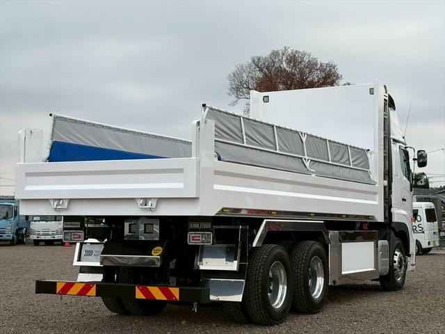 プロフィア ダンプ 未使用 ハイルーフ リターダ 自動シート 新明和DR12ー02SC 7MT 380ps 積載9.7t(6枚目)