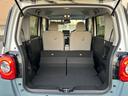 シートを倒せば広い荷室