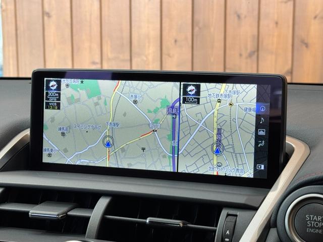 NX NX300 Fスポーツ TRDエアロ/4本出しマフラー ムーンルーフ 赤黒コンビ革シート 角型三眼LEDヘッドライト パーキングサポートブレーキ ナビ TV セーフティシステムプラス 純正18インチAW 1オーナー 禁煙(15枚目)