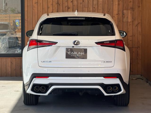 NX NX300 Fスポーツ TRDエアロ/4本出しマフラー ムーンルーフ 赤黒コンビ革シート 角型三眼LEDヘッドライト パーキングサポートブレーキ ナビ TV セーフティシステムプラス 純正18インチAW 1オーナー 禁煙(30枚目)