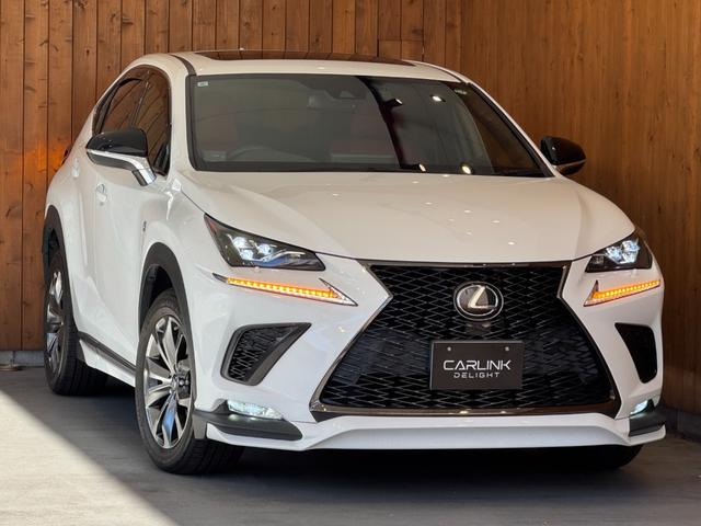 NX NX300 Fスポーツ TRDエアロ/4本出しマフラー ムーンルーフ 赤黒コンビ革シート 角型三眼LEDヘッドライト パーキングサポートブレーキ ナビ TV セーフティシステムプラス 純正18インチAW 1オーナー 禁煙(31枚目)