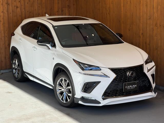 NX NX300 Fスポーツ TRDエアロ/4本出しマフラー ムーンルーフ 赤黒コンビ革シート 角型三眼LEDヘッドライト パーキングサポートブレーキ ナビ TV セーフティシステムプラス 純正18インチAW 1オーナー 禁煙(33枚目)