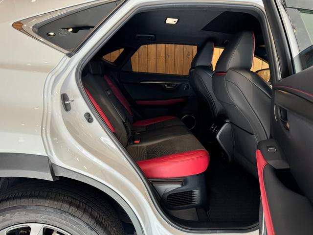 NX NX300 Fスポーツ TRDエアロ/4本出しマフラー ムーンルーフ 赤黒コンビ革シート 角型三眼LEDヘッドライト パーキングサポートブレーキ ナビ TV セーフティシステムプラス 純正18インチAW 1オーナー 禁煙(42枚目)