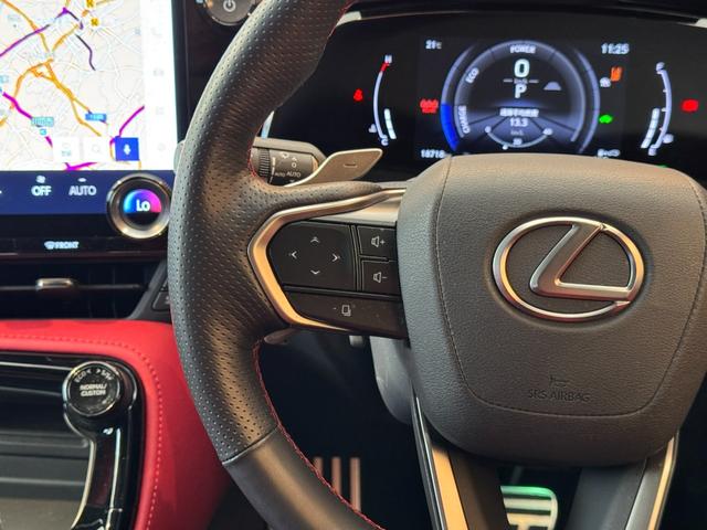 NX NX350h Fスポーツ 革シートセット フルLEDへヘッドランプ パノラマルーフ ルーフレイル OP20AW パノラマビューモニター デルタルインナーミラー シートヒーター ベンチレーション 1オーナー 禁煙 保証継承(13枚目)