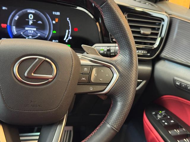 NX NX350h Fスポーツ 革シートセット フルLEDへヘッドランプ パノラマルーフ ルーフレイル OP20AW パノラマビューモニター デルタルインナーミラー シートヒーター ベンチレーション 1オーナー 禁煙 保証継承(14枚目)