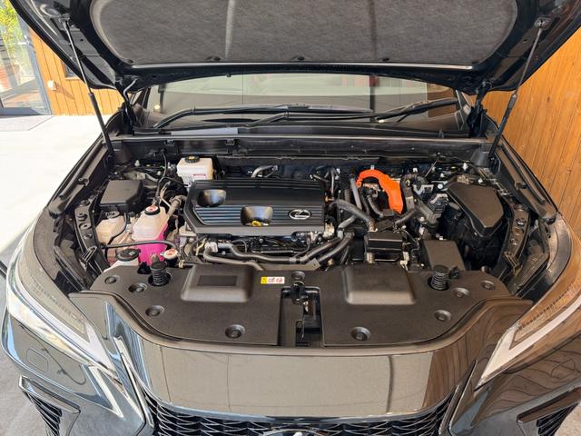 NX NX350h Fスポーツ 革シートセット フルLEDへヘッドランプ パノラマルーフ ルーフレイル OP20AW パノラマビューモニター デルタルインナーミラー シートヒーター ベンチレーション 1オーナー 禁煙 保証継承(57枚目)