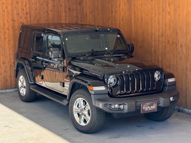 ジープ・ラングラーアンリミテッド サハラ 黒革シート ナビ TV Bカメラ 純正18インチAW LEDヘッドライト 衝突回避 ACC BSM シートヒーター ステアリングヒーター 1オーナー 禁煙(27枚目)