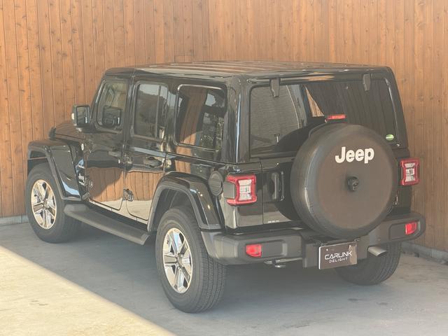 ジープ・ラングラーアンリミテッド サハラ 黒革シート ナビ TV Bカメラ 純正18インチAW LEDヘッドライト 衝突回避 ACC BSM シートヒーター ステアリングヒーター 1オーナー 禁煙(28枚目)