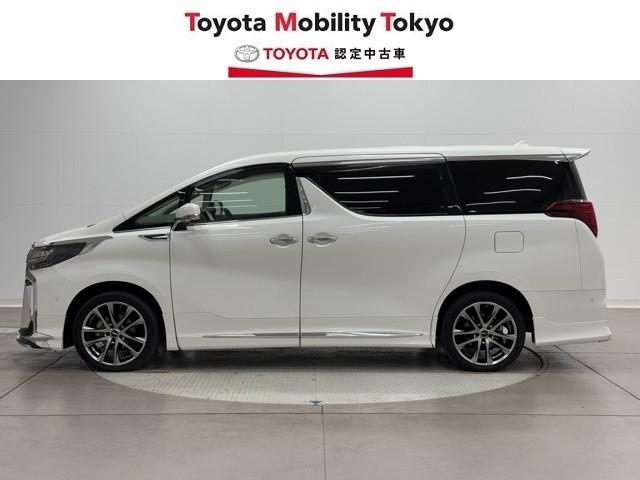 アルファードハイブリッド SR Cパッケージ 点検記録簿 エアロ バックモニター オートエアコン LED 横滑り防止機能 ABS イモビ AC100V電源 アルミ ドライブレコーダー ナビ&TV 4WD ミュージックプレイヤー接続可 3列シート(3枚目)