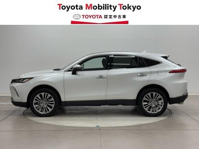 ハリアーハイブリッド Ｚ　レザーパッケージ　パノラマサンルーフ　地デジ　横滑防止　盗難防止システム　Ｂモニター　革　ＬＥＤライト　パワーウィンドウ　クルコン　スマートキ－　助手席エアバック　パワーシート　エアバッグ　点検記録簿　オートエアコン（3枚目）