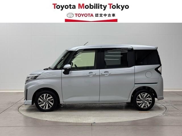 ルーミー カスタムＧ　アイドリング　両側電動ＳＤ　ＬＥＤヘット　バックビューモニター　衝突回避ブレーキ　フルフラット　スマートキー　メモリナビ　ワンセグＴＶ　クルーズコントロール　点検記録簿　ＥＴＣ　ドライブレコーダー（3枚目）