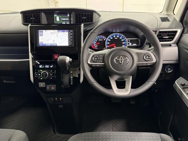 ルーミー カスタムＧ　アイドリング　両側電動ＳＤ　ＬＥＤヘット　バックビューモニター　衝突回避ブレーキ　フルフラット　スマートキー　メモリナビ　ワンセグＴＶ　クルーズコントロール　点検記録簿　ＥＴＣ　ドライブレコーダー（4枚目）