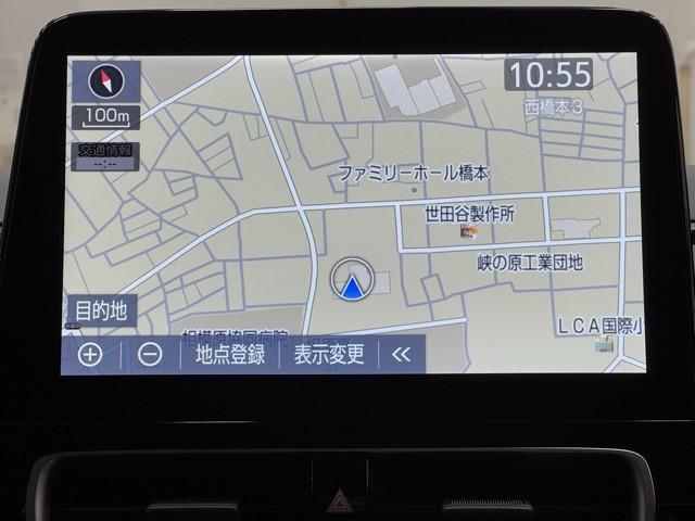 アクア Z エアロ LEDヘッドライト スマートキー 100V電源 イモビライザー アルミホイール ドライブレコーダー オートクルーズコントロール 点検記録簿 フルセグTV エアコン ESC ナビ&TV ETC(5枚目)