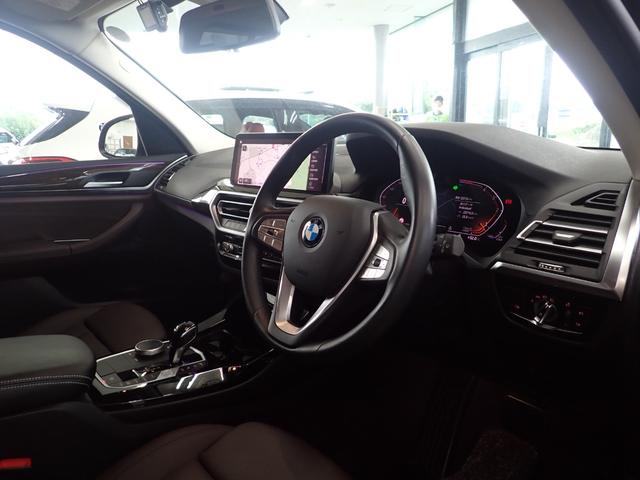 Ｘ３ ｘＤｒｉｖｅ　２０ｄ　レザーＰＫＧ　モカ革　シートベンチレーション　シートヒーター　ヘッドアップディスプレイ　マルチディスプレイメーター　レーダークルーズ　ＬＣＷ　フルセグＴＶ　３６０°カメラ　ユピテル３６０°ドラレコ（19枚目）