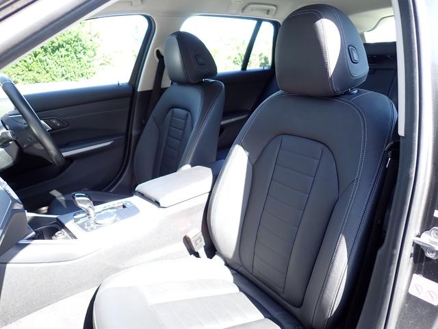 ３シリーズ ３２０ｄ　ｘＤｒｉｖｅツリングＥＤジョイ＋ハイライＰ　パーキングアシストプラス／３６０°カメラ　１オーナー禁煙　ヒーター付黒革　ＡｐｐｌｅＣａｒＰｌａｙ　ワイヤレスチャージャー　前後ドラレコ　ＡＣＣ　レーンチェンジＷ　パワーバックドア　毎年ディーラー整備（19枚目）