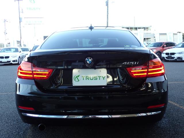 4シリーズ 420iグランクーペ ラグジュアリー 電動ガラスサンル-フ ヒ-タ-付アイボリ-革 アクティブクルーズコントロール インテリジェントセーフティ パワーバックドア ドライブレコーダー HDDナビ Bカメラ 2023年製造ピレリRFT7分山(16枚目)