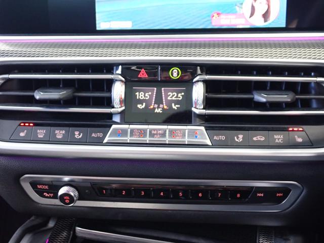X6 xDrive 35d Mスポーツ プラスPKG 純正OP22インチAW 電動ガラスサンルーフ アイコニックグローキドニーグリル 黒革 全席ヒーター ヘッドアップD AppleCarPlay 360°カメラ 温冷カップホルダー ACC(46枚目)