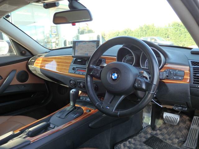 Z4 クーペ3.0si ブラウンレザー 直6エンジン/265馬力 Fエアロバンパー シートヒーター メモリーパワーシート レザースポーツステアリング カロッツェリアナビ ユピテル製ドラレコ キセノンヘッドライト ETC(14枚目)