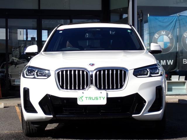 Ｘ３ ｘＤｒｉｖｅ　２０ｄ　Ｍスポーツ　セレクトＰＫＧ　パノラマＳＲ　モカレザ－　後期型　Ｈａｒｍａｎ／Ｋａｒｄｏｎ　アコースティックガラス　ヘッドアップディスプレイ　レーダークルーズ　ステアリングヒーター　令和７年５月名鉄アオト点検整備（11枚目）