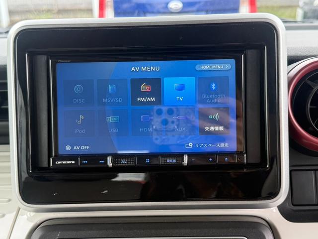 スペーシア 　社外ＴＶナビ　Ｂｌｕｅｔｏｏｔｈオーディオ　ＥＴＣ　バックカメラ　両側パワースライドドア　イージークルーザー　オートエアコン　プッシュスタート　スマートキー（8枚目）