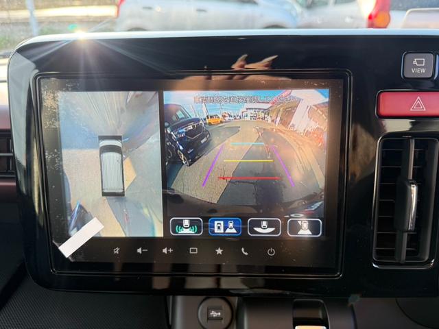 スペーシアカスタム ハイブリッドXS 全方位モニター 両側パワースライドドア イージークローザー シートヒーター ハンドルヒーター プッシュスタート キーレス(15枚目)