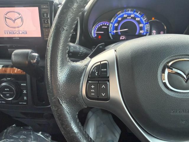 フレアワゴン XS フルセグTV付きナビ 両側パワースライドドア イージークローザー プッシュスタート キーレス ETC Bluetoothオーディオ(4枚目)