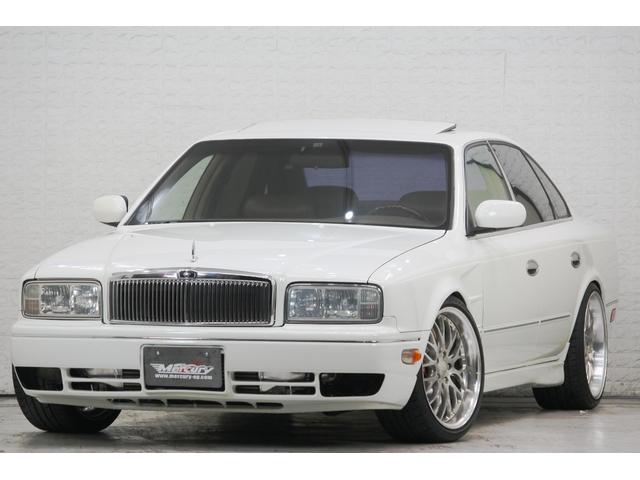 Ｑ４５ ベースグレード　インフィニティー　左ハンドル　ＲＢ２５エンジン載替　ナガオテクノ５ＭＴ　新品クラッチ　ＬＳＤ　ワンオフマフラー　ＬＩＮＫ　公認済　Ｎ１ダンパー　切れ角ＵＰナックル　ビックキャリパー　ＷＯＲＫ１９ｉｎｃ（2枚目）