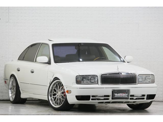 Ｑ４５ ベースグレード　インフィニティー　左ハンドル　ＲＢ２５エンジン載替　ナガオテクノ５ＭＴ　新品クラッチ　ＬＳＤ　ワンオフマフラー　ＬＩＮＫ　公認済　Ｎ１ダンパー　切れ角ＵＰナックル　ビックキャリパー　ＷＯＲＫ１９ｉｎｃ（9枚目）